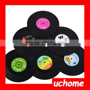UCHOME Hot Sale CD Cup Coaster 6pcs/set With Box thumbnail-4