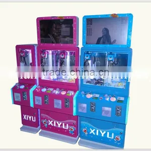 Mini Cheap Double Screen Claw Plush Toy Crane Game Machine for Advertisement thumbnail-6