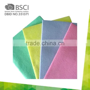 Logo Printed Orange Super Absorbent Germany Nonwoven Cleaning Cloth (Germany Style) thumbnail-3