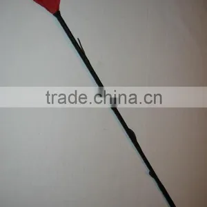 Leather Rose Paddle Crop thumbnail-1