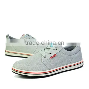 Wholesale Man's Cheap Canvas Shoes Sample for Male, Fashion White Canvas Shoes Wholesale High Quality thumbnail-2