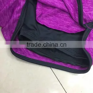 China Garment Stock Lot Factory Price Women Cheap Gym Shorts thumbnail-4