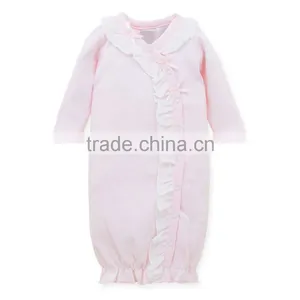 Hot Sale Baby Soft 100% Cotton Spring Autumn Winter Light Pink Newborn Baby Sleeping Bag thumbnail-1