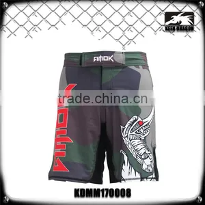 High Quality Martial Arts Uniforms Camo Training Shorts thumbnail-2