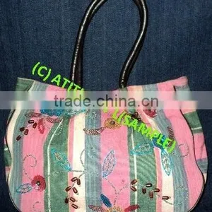 COTTON CANVAS HANDBAGS thumbnail-1