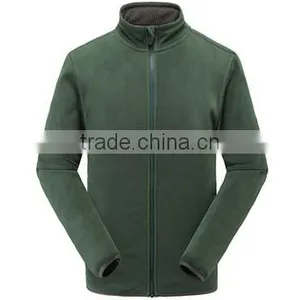China Oem Good Quality Cheaper Customized Designs Polar Fleece Jackets Wholesale Contrast Color Stand Collar Jackets thumbnail-1