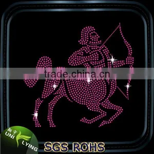 Sagittarius Constellation Strass Hotfix Motif Tshirt Design thumbnail-1