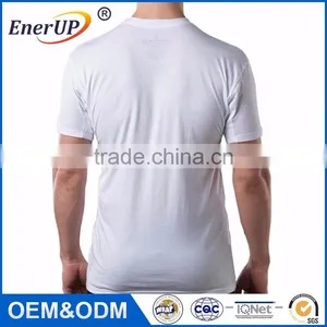 Men's Crew Neck White Sweatshield Undershirt thumbnail-3