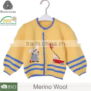 Sweater Designs for Kids OEM, Latest Design Cardigan Baby thumbnail-2
