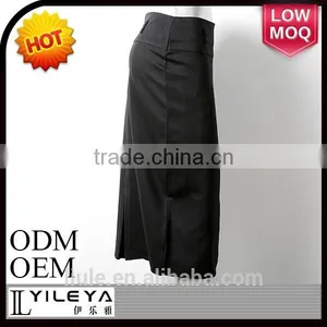 YILEYA Casual High Waist Narrow Latest Skirt Suits thumbnail-1