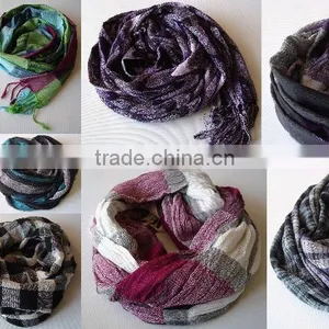 Fashion Scarves Yarn Dyed thumbnail-1