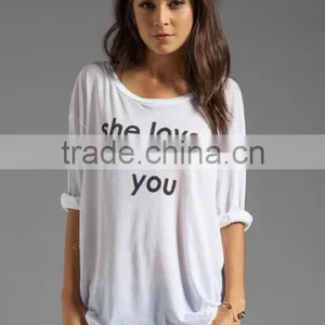 Plain High Quality T-shirts White thumbnail-1