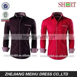 2016 Fashionable Slim Fit Casual Shirts for Men thumbnail-1