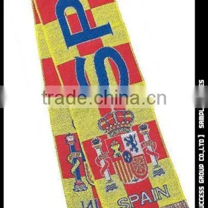 Woven Jacqaurd Fan Scarf thumbnail-1