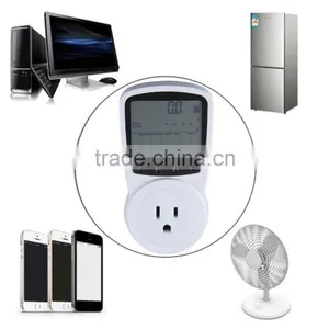 TS-1500 Electronic Energy Meter LCD Energy Monitor Plug-in Electricity Meter for US Plug Monitor thumbnail-1