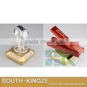 Luxury Watch Solar Power Led Colorful Lighting Display Stand thumbnail-2
