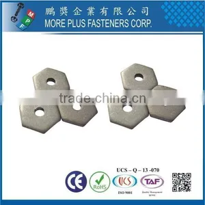 Taiwan Stainless Steel 18-8 Copper Brass Aluminum Square Washer Square Plate Washers Square Hole Washer thumbnail-5