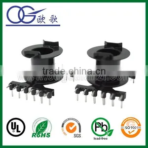 RM12 Vertical Bobbin Pin6+6 220v 24v High Voltage Transformer Bobbin for Mosquito Killer thumbnail-1