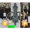 Brass Wall Lamp With Flower Style Light Source,copper Shade Lighting thumbnail-1