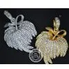 Gold Leaf Shape Diamond USB Flash Drive thumbnail-1