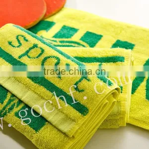Yarn Dyed Jacquard Fitness Towel thumbnail-2