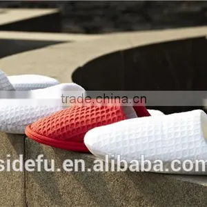 Waffle EVA Sole Fancy Indoor Hotel Slipper thumbnail-5