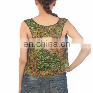 Women Ladies Casual Crop Vest Lose Cami Tank Sleeveless Strap Tops Tee Shirts thumbnail-6