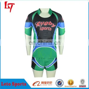 Wholesale Striped Rugby Jerseys Racing Metro Rugby Jersey thumbnail-1
