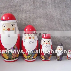 my Family--popular Santa Nesting Dolls thumbnail-1
