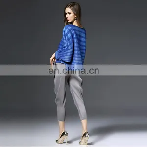 New Arrival Fashion Women Clothes Pleats Blouse Women Pleates Issey thumbnail-3