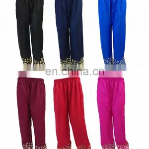 Colorful Embroidery Palazzo For Party Wear / Travelling Beach Wear Palazzo Pants For Women (beach Wear Palazzo Trousers Pant) thumbnail-1