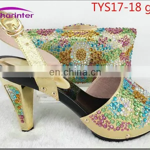 Italian Shoes and Bag Set TYS17-18 thumbnail-3