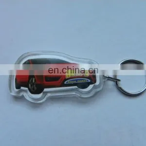 Photo Insert Funny Tractor Acrylic Keychain thumbnail-2