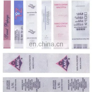 Silkcreen Printed Cloth Label thumbnail-1