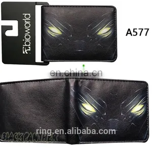 Marvel Wallets Men Black Panther pu Card Wallet thumbnail-2