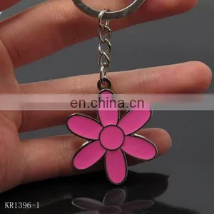 Metal Enameled Flower Keychain Most Popular for Girls thumbnail-3