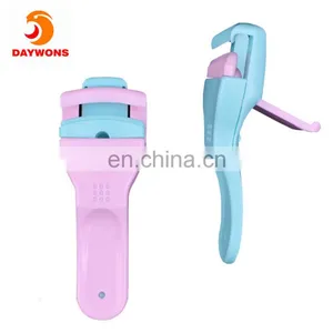Daywons Delicate Eyelash Curlers Professional Plastic Makeup Eyelash Clip Tools With Refill Rubber Pads for Curling Lashes thumbnail-1