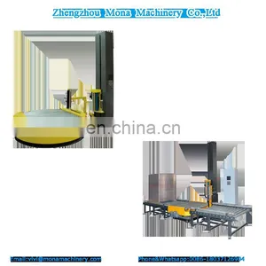 Practical Promotional Semi Auto m Type Pallet Film Wrap Machine thumbnail-1