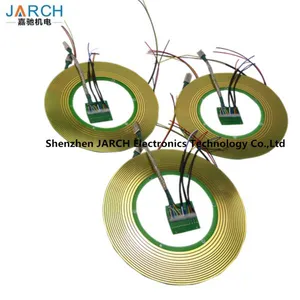 14 Circuits Pancake Slip Ring With Exquisite Design for Medical Equipment PCB Contact thumbnail-1