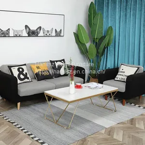 Wholesale Cheap Coffee Table With White Marble Coffee Table Top thumbnail-2