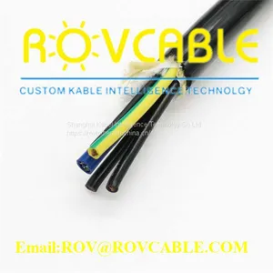 Shielded 6 Cores Waterproof Electrical Cable With Cat5e and Exhaust Pipe Underwater Electrical Cable thumbnail-5