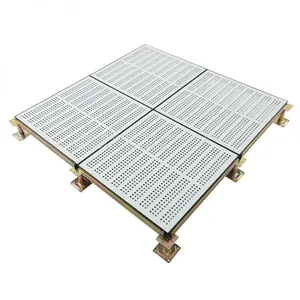 All-steel Ventilated Anti-static Raised Floor for Workshop, Office, Electronics Workshop and Clean Room 600 thumbnail-5