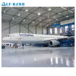 Light Steel Structure Construction Prefabricated Aircraft Hangars/Workshop thumbnail-1