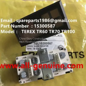 TEREX 15300587 MOULDE WARNING LIGHTS TR100 TR70 OFF HIGHWAY RIGID DUMP TRUCK MINING HAULER thumbnail-1