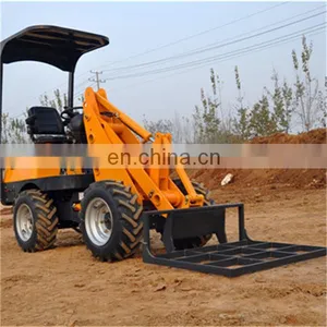 CE Multi-function Articulated Mini Wheel Loader for Sale thumbnail-5