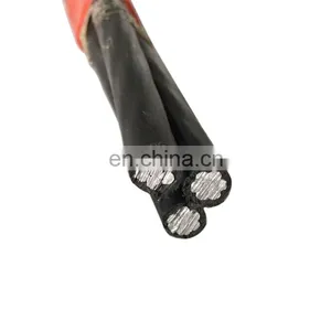 Aluminum Conductor XLPE Insulated 2x10mm 2x16mm Overhead Cable thumbnail-1
