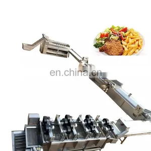 Automatic Fries Crisp Making Equipment Potato Chips Maker French Fries Factory Machine Potato Chip Manufacturing Line thumbnail-2