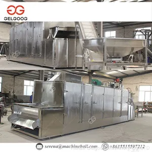 Continous Tunnel Type Hazelnut Drying Equipment/Cocoa Bean Roasting Machine thumbnail-5
