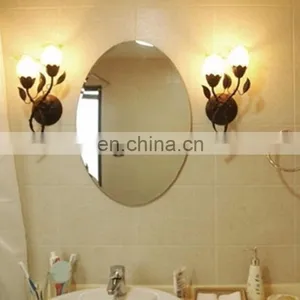 Custom Shape Wall Mounted Blue Bronze Tinted Mirror Glass thumbnail-4