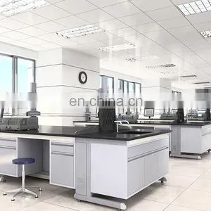 Laboratory Furniture/Island Center Chemical Metal Lab Table/ University Science Customize thumbnail-6